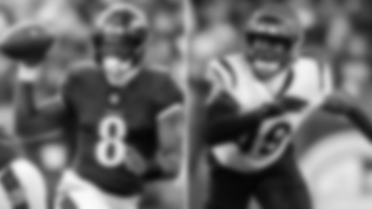 QB Lamar Jackson vs. LB Barrett Carter

Jackson has dealt with a different injury the last three weeks on top of missing three games due to a hamstring ailment earlier this season. The two-time MVP hasn't thrown a touchdown in the last two weeks, but could find his groove against a defense that has given up the most yards and points in the league. A fourth-round rookie, Carter has earned a starting spot and is tied for the third most tackles on the team. With his athleticism, Carter could also be a potential quarterback spy candidate to contain Jackson's rushing ability.