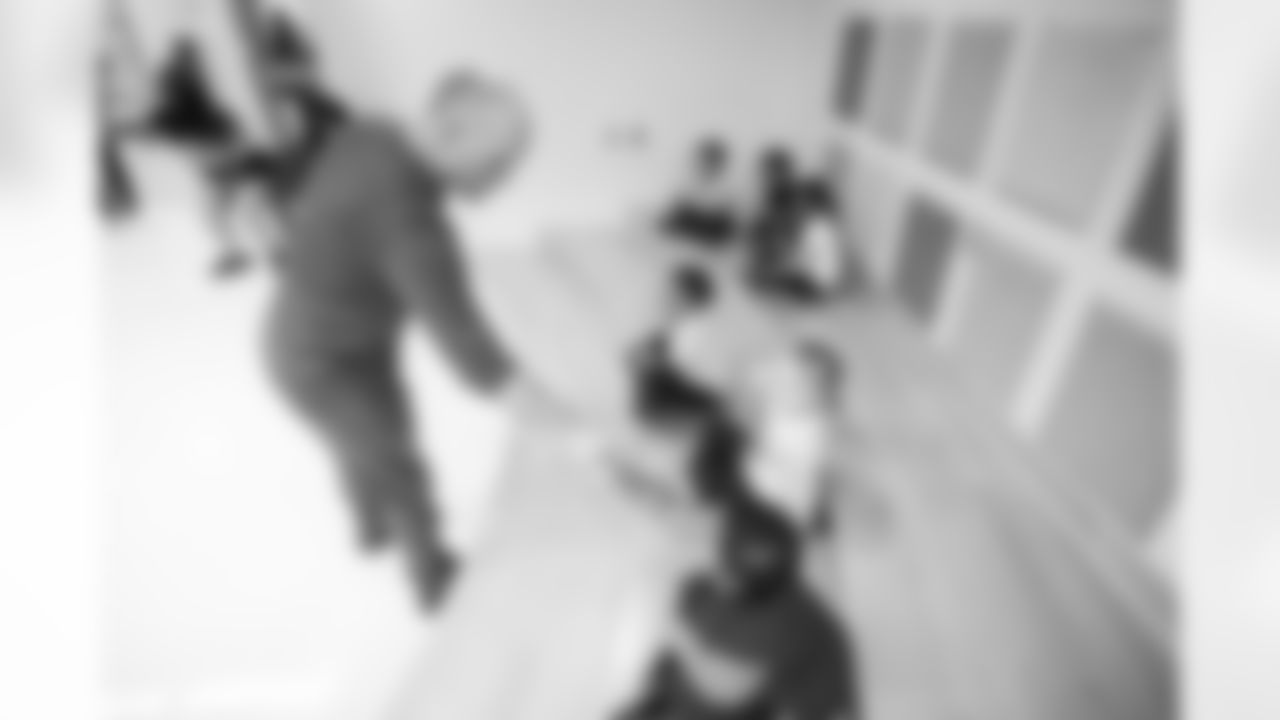 General Manager Eric DeCosta and Head Coach Jesse Minter visited local elementary schools as part of Read Across America Week.