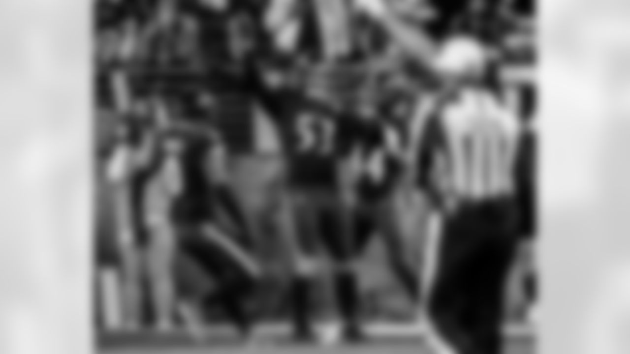 From left: ILB Roquan Smith, OLB Kyle Van Noy, & CB Marlon Humphrey