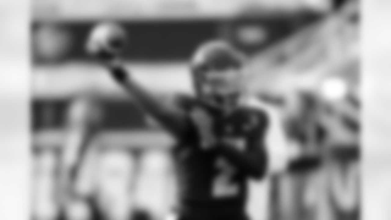 3. QB Shedeur Sanders, Colorado
"Sanders is a slightly undersized quarterback with outstanding touch, accuracy and toughness. He operates out of the 'gun and is crisp in his footwork/setup. When he has time and space in the pocket, he throws from a strong platform, showcasing a compact, smooth delivery. He really keeps his left arm tucked close to his body, which aids his ball placement. He relies more on timing and anticipation than pure velocity. He isn't a sudden/twitchy mover when pressured, and that's part of the reason why he took so many sacks over the past two seasons. Still, the main culprit was poor protection. Despite taking some hellacious hits, he hangs in the pocket and doesn't drop his eyes to see the rush. His toughness is unquestionable. Overall, Sanders doesn't have elite size, arm strength or athleticism, but he can find success in an offense based on timing and ball placement."
