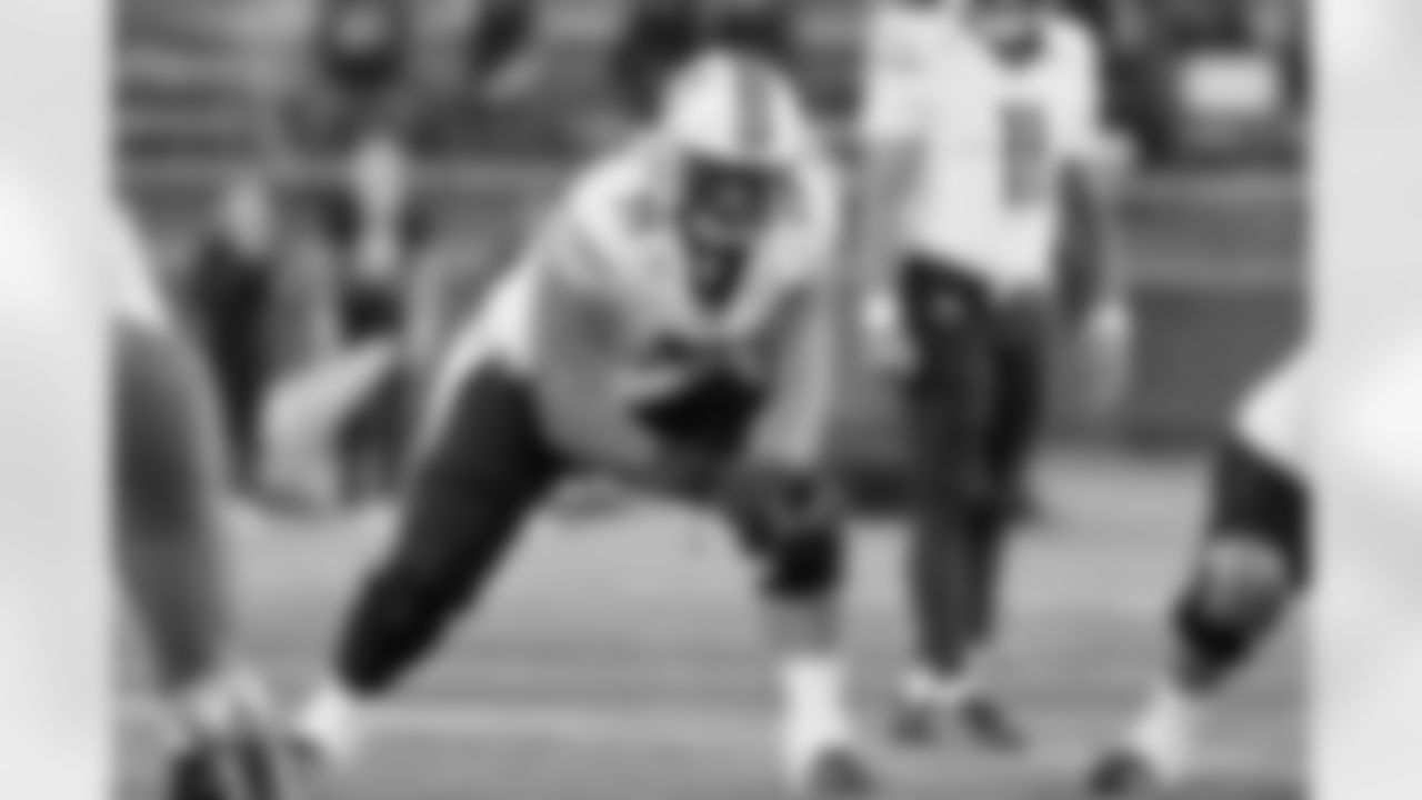 47. IOL Jonah Savaiinaea, Arizona (previously not ranked)
"Savaiinaea was a massive offensive lineman for Arizona, playing right tackle for the bulk of the last two seasons. I'm projecting him inside to guard at the next level. In pass pro, he plays with a wide base and strong/firm hands. He has some tightness, which limits his ability to sink and bend. However, he is still able to absorb power rushers after giving some ground. His issues redirecting at tackle should be mitigated with a move inside. In the run game, he can wash defenders down the line and he's quick to the second level. Overall, Savaiinaea is a starting-caliber guard right now and there will be more upside as he continues to develop."