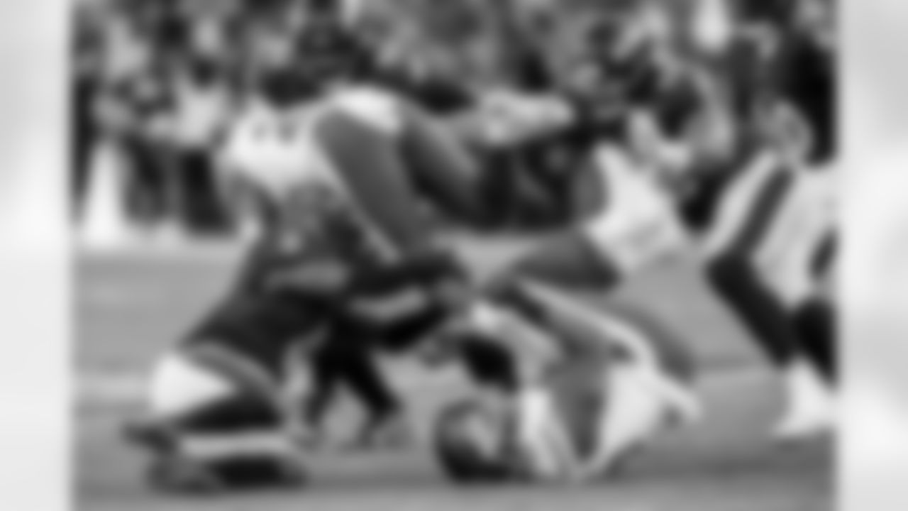 From left: ILB Roquan Smith, DT John Jenkins, & NT Travis Jones