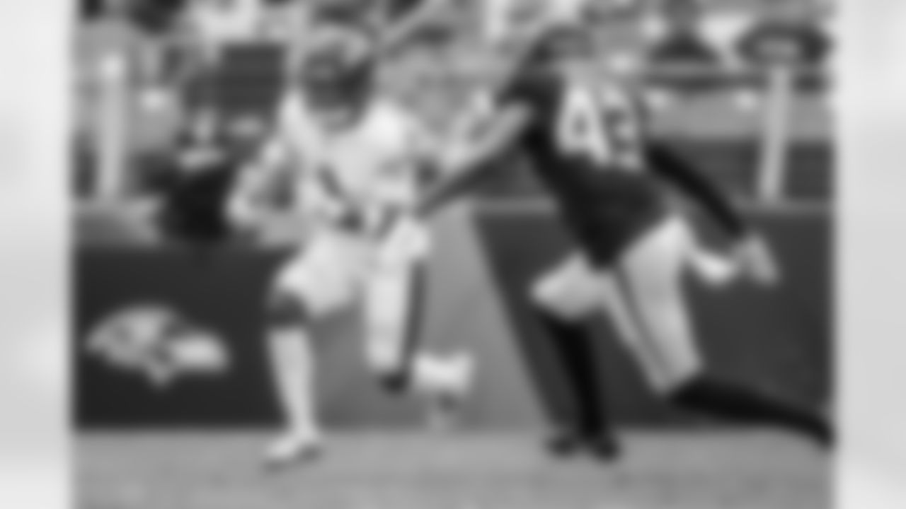 WR No. 6 Deonte Harty
Harty is also listed as the top kickoff and punt returner.