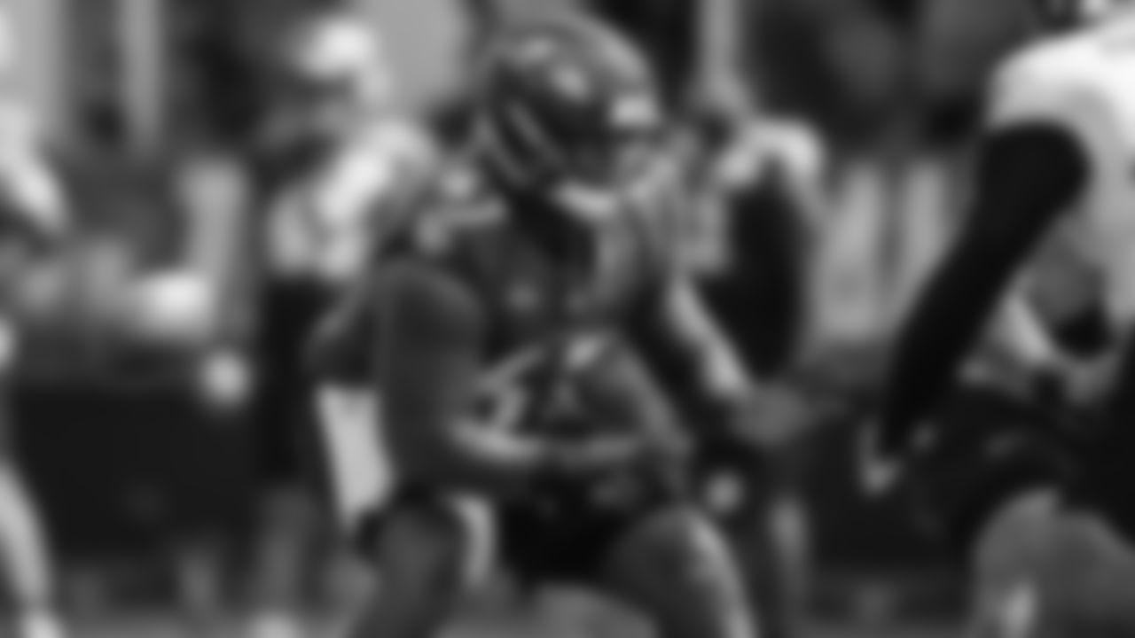 G/C Corey Bullock
Bullock wasn't on the radar for fans or media at the start of training camp, but he put himself in strong position to make the team by stacking strong practices as Tyler Linderbaum's backup center and showing versatility to play other spots.