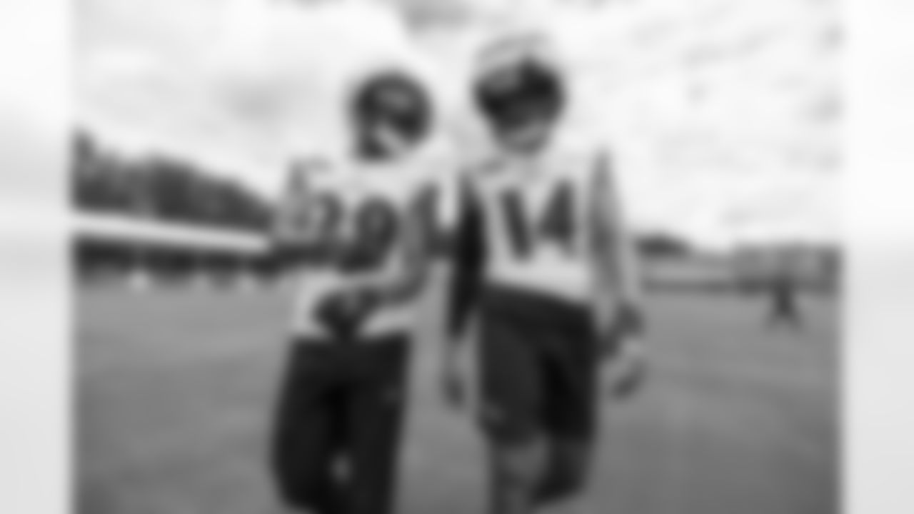 S Eddie Jackson (left) & S Kyle Hamilton (right)