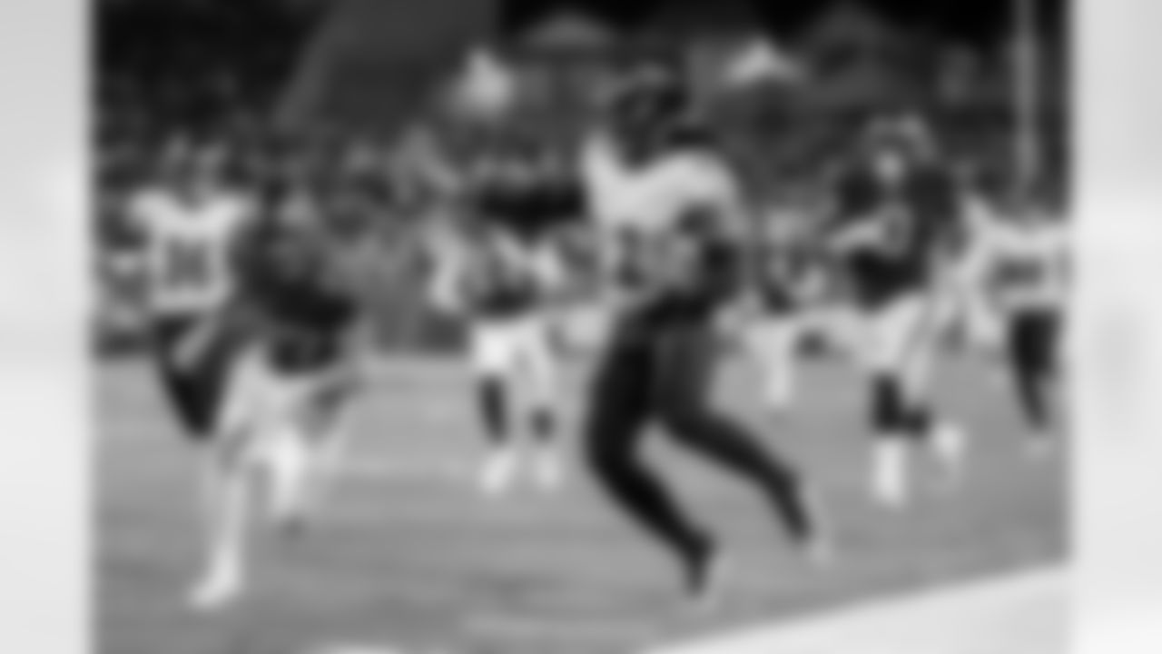 The Baltimore Ravens defeated the Tampa Bay Buccaneers, 41-31, on 'Monday Night Football' at Raymond James Stadium on October 21, 2024, in Tampa, FL.