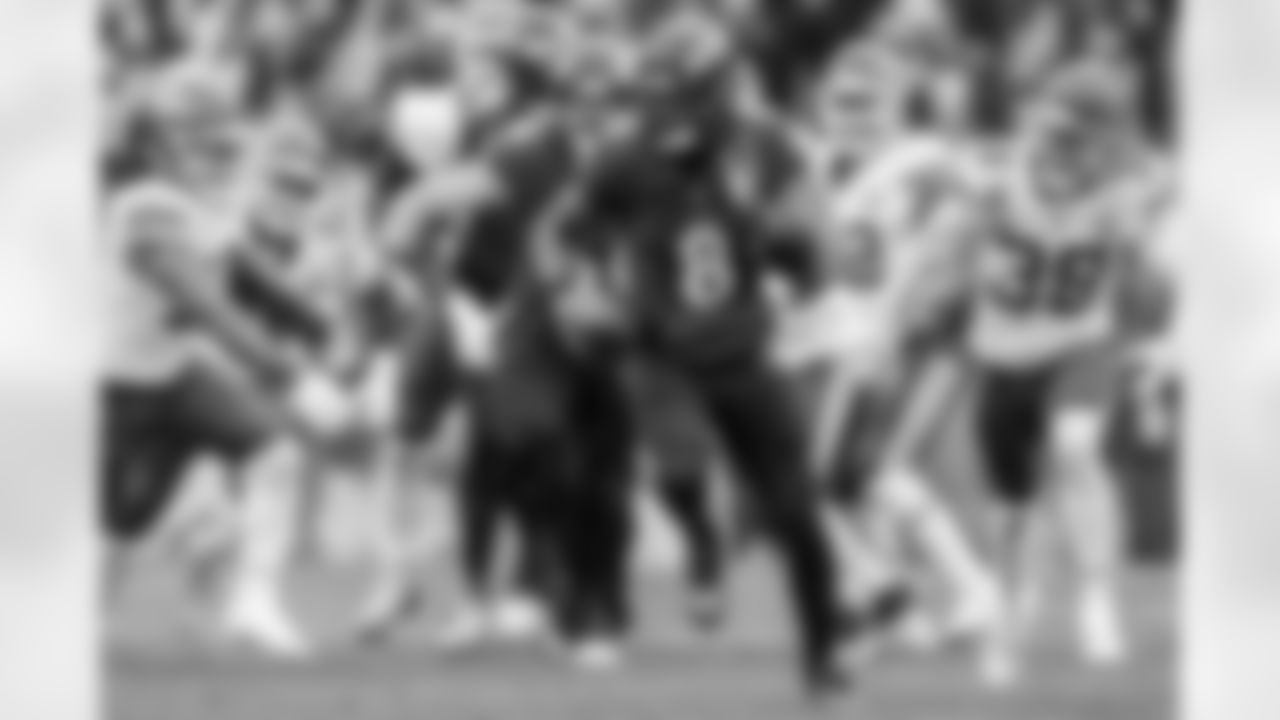 The Baltimore Ravens were defeated by the Kansas City Chiefs by a score of 17-10 during the AFC Championship game at M&T Bank Stadium on January 28, 2024 in Baltimore, MD.