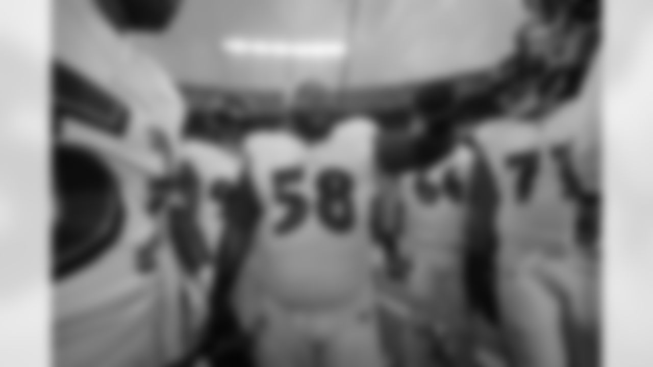 NT Michael Pierce addressing the team