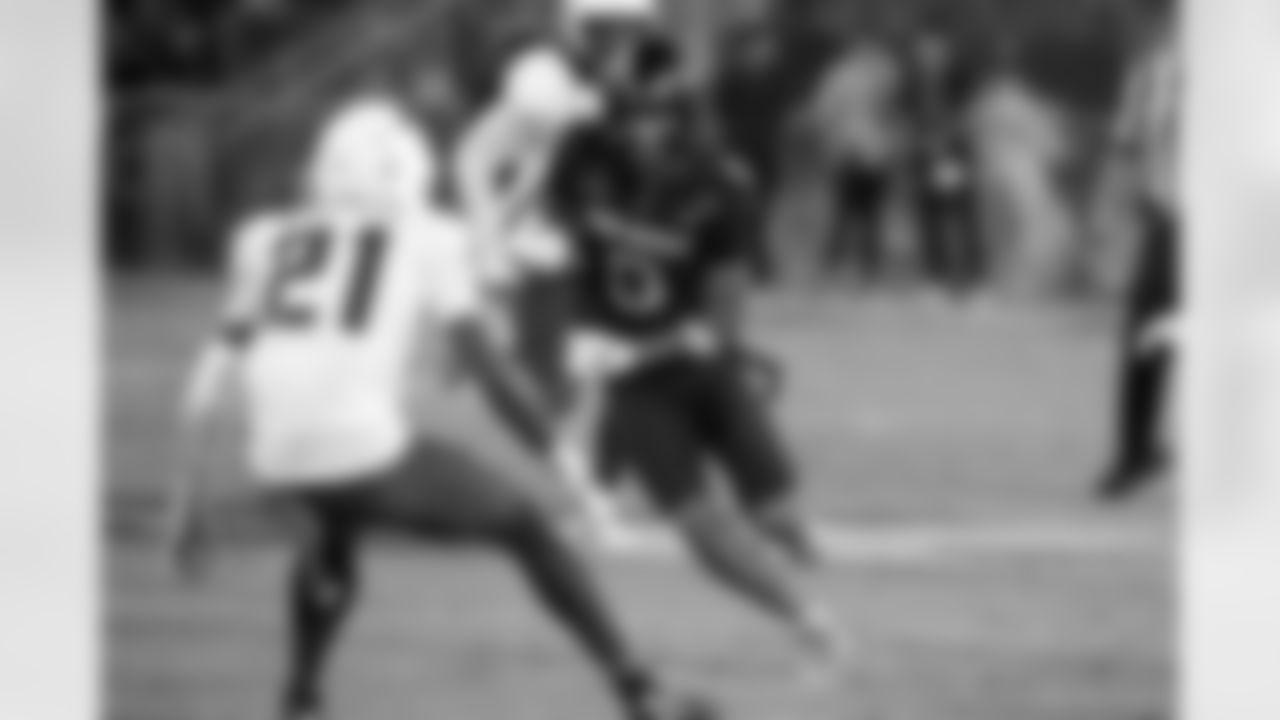 WR Jordyn Tyson, Arizona State
Tyson didn't work out, but he had 26 reps on the bench press, one shy of tying the Combine record for wide receivers. Although he has an extensive injury history, when Tyson has been on the field, he's been a magnet for the ball. The 6-foot-2, 203-pound pass catcher had 11 games with 100+ receiving yards over his four collegiate seasons and has been connected with the Ravens as a possible first-round target.