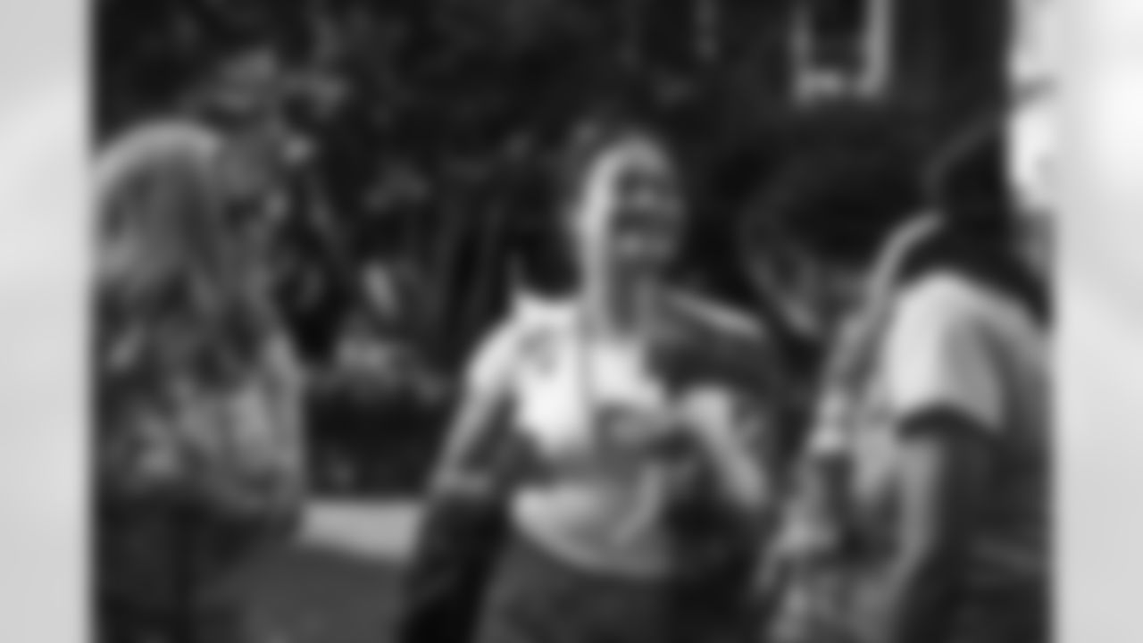 The Washington Commanders march in Washington DC's Pride Parade on June 8th, 2024.
