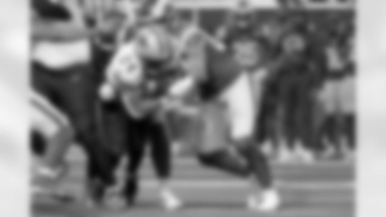 Check out the game action photos from the New Orleans Saints game against the Los Angeles Rams for Week 9 of the 2025 NFL season on Nov. 2, 2025 at SoFi Stadium.