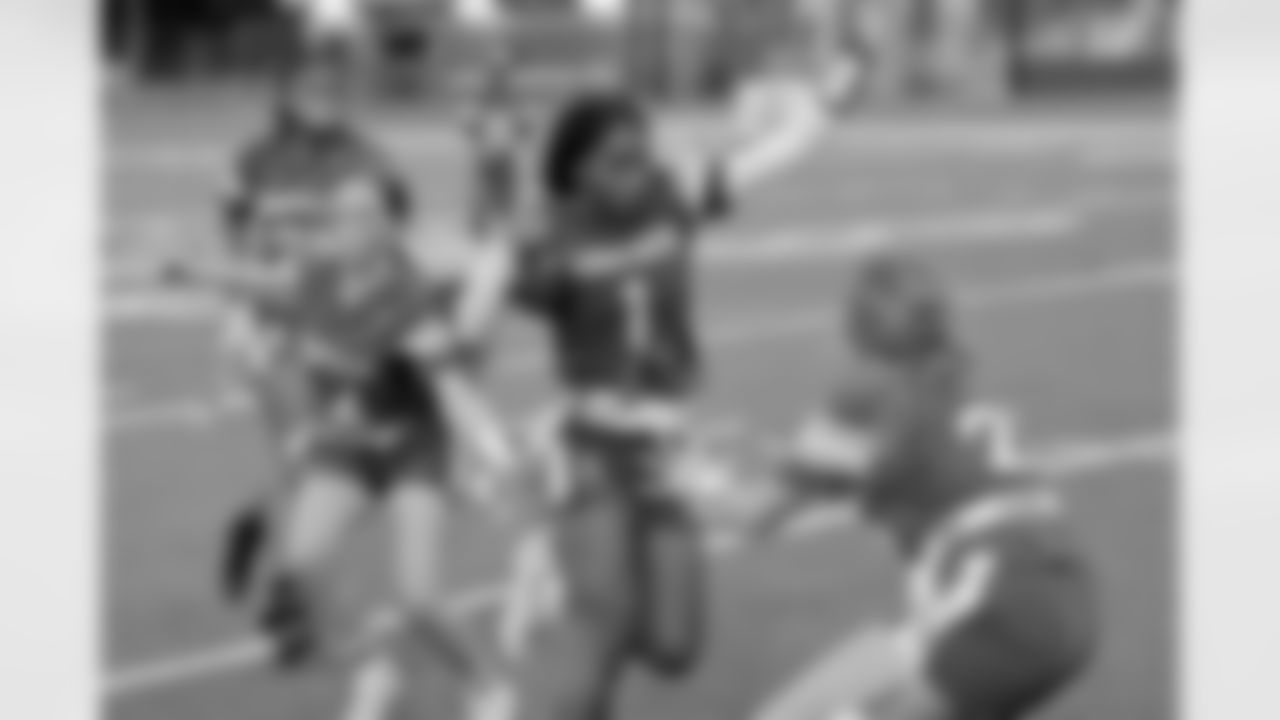 Check out the best action shots from the first round of playoffs as Louisiana Flag Football teams competed as part of the 2025 Saints Girls High School Flag Football season on Friday, May 2, 2025.