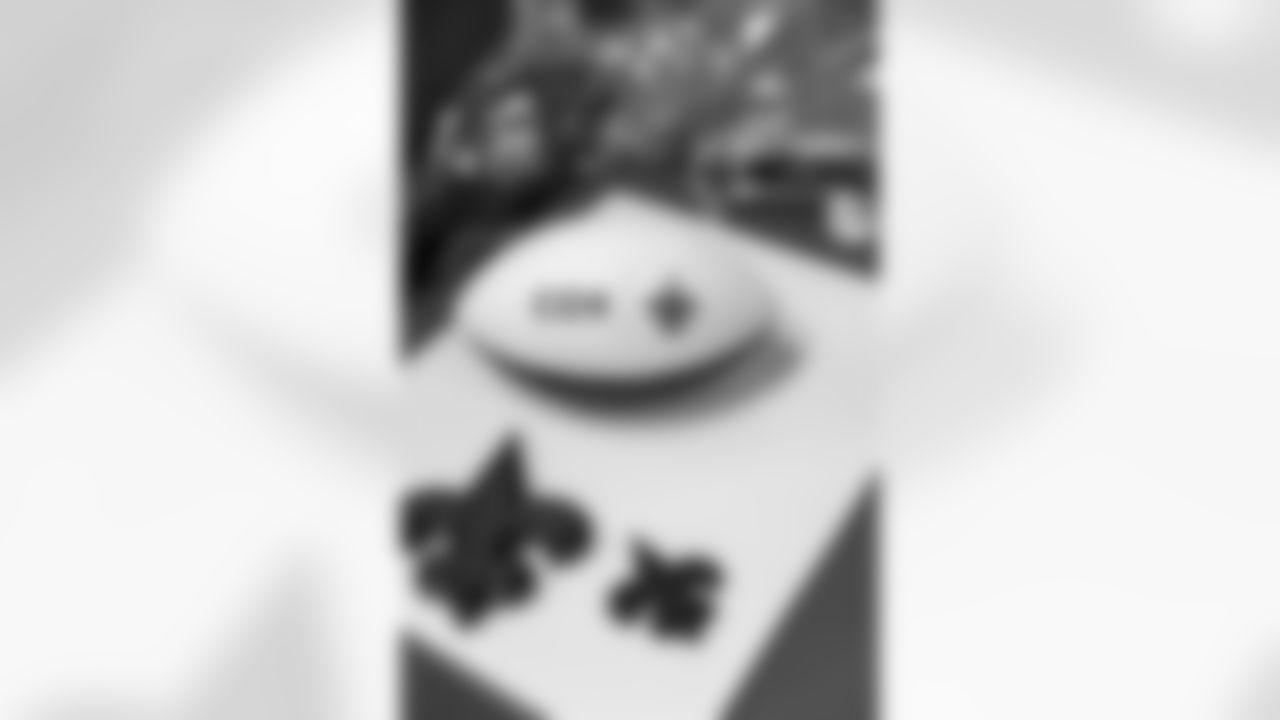 New Orleans Saints defensive end Cam Jordan joined students at Clancy Elementary School to unveil the school's new computer lab with new tech equipment and office supplies courtesy of Cox on Tuesday, Nov. 4, 2025.