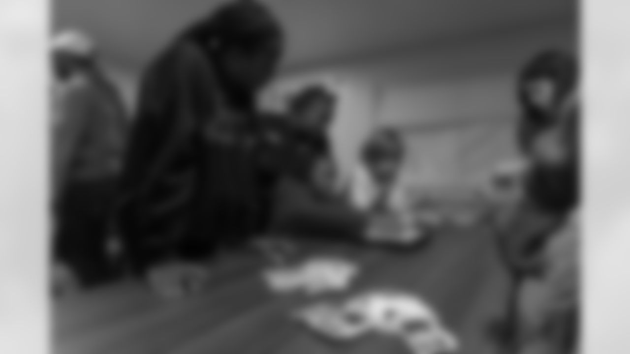 New Orleans Saints wide receiver Chris Olave hosted a Holiday Shoe Giveaway, donating shoes to the 18th Ward Girls Basketball team from the Boys & Girls Clubs of Metro Louisiana on Tuesday, Dec. 16, 2025.