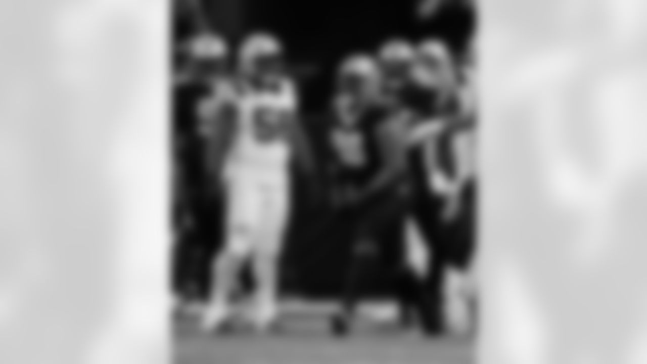 Check out the game action photos from the New Orleans Saints game against the New England Patriots for Week 6 of the 2025 NFL season on October 12, 2025 at Caesars Superdome.