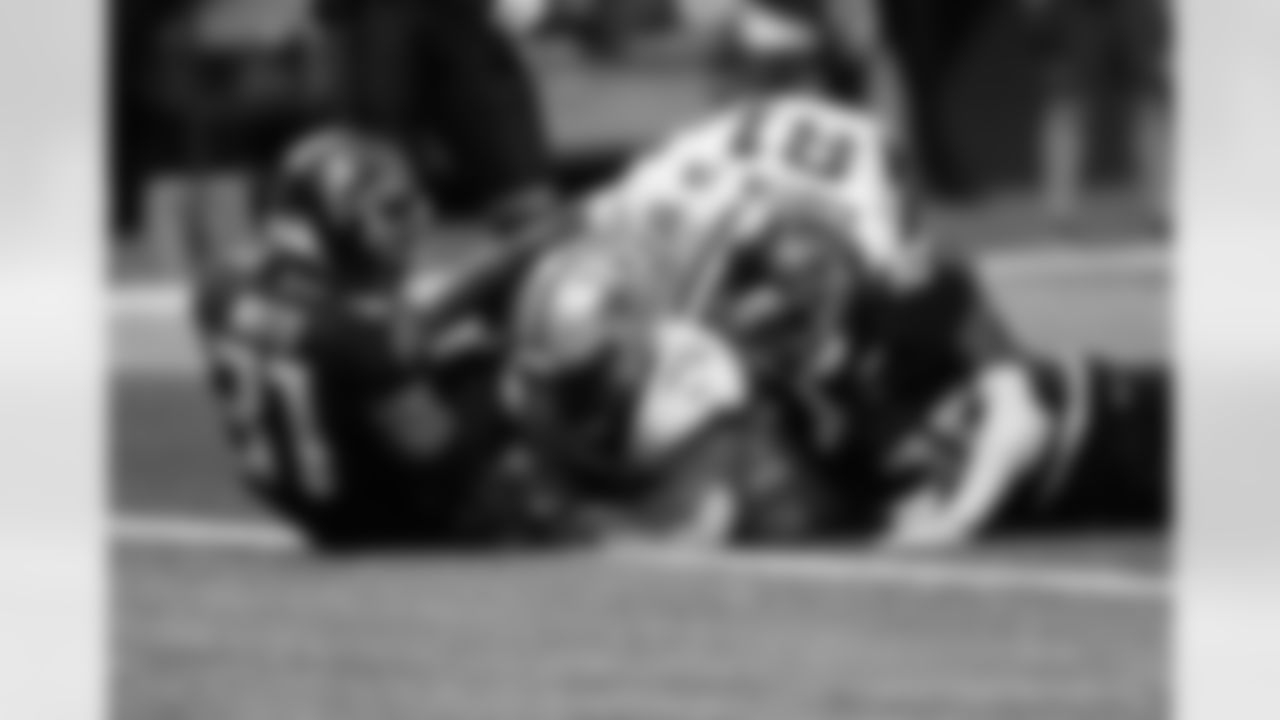 Check out the game action photos from the New Orleans Saints game against the Atlanta Falcons for Week 18 of the 2025 NFL season on Jan. 4, 2026 at Mercedes-Benz Stadium.