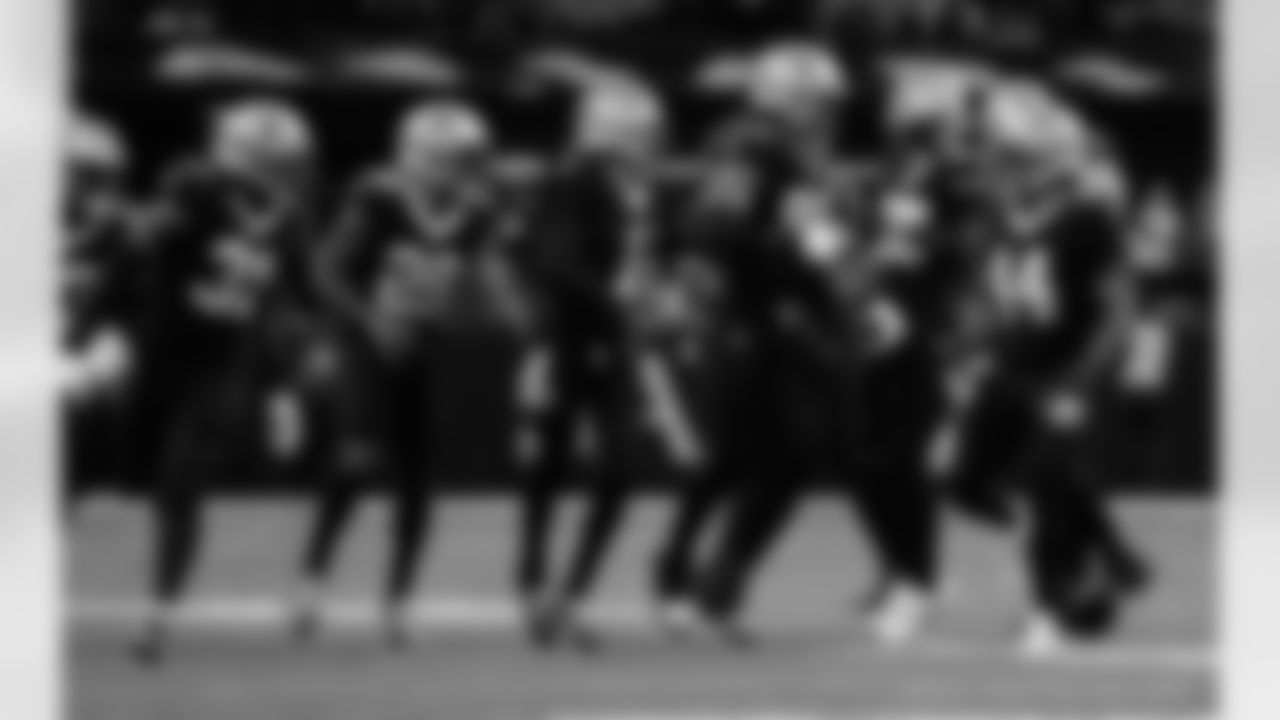 Check out the game action photos from the New Orleans Saints game against the Tampa Bay Buccaneers for Week 8 of the 2025 NFL season on Oct. 26, 2025 at the Caesars Superdome.