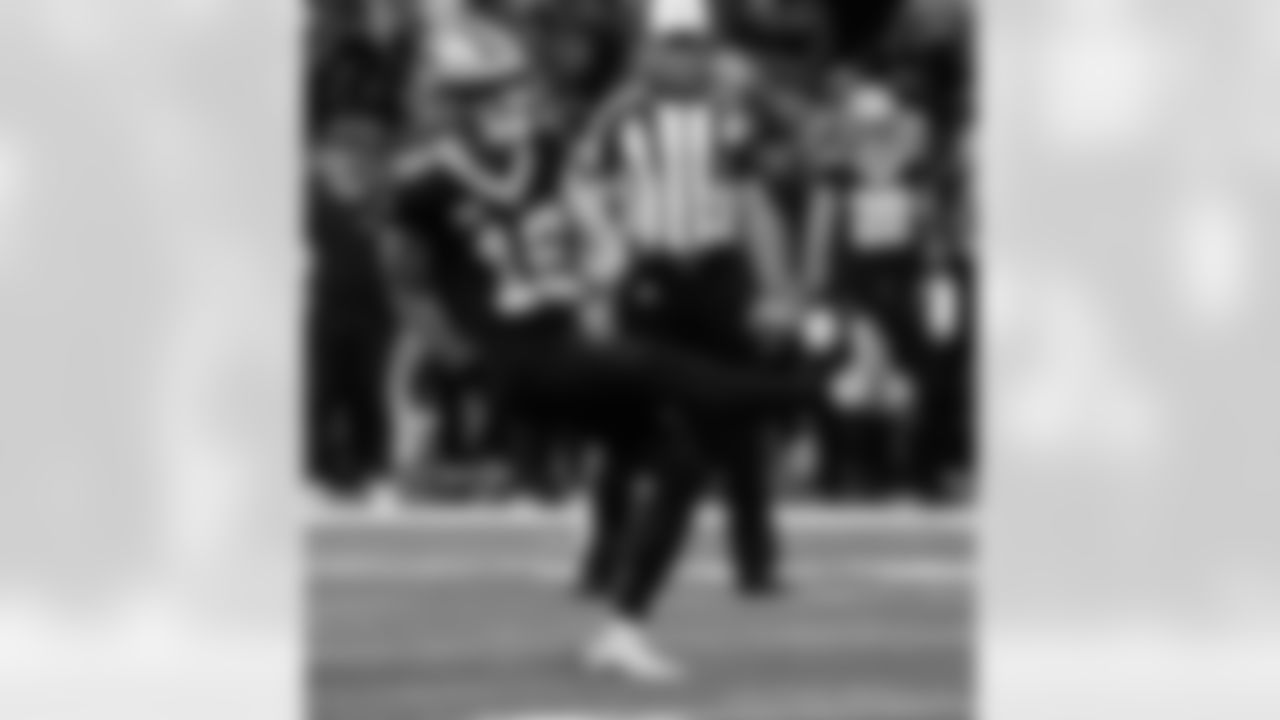 Check out the game action photos from the New Orleans Saints game against the New York Giants for Week 5 of the 2025 NFL season on Oct. 5, 2025 at Caesars Superdome.