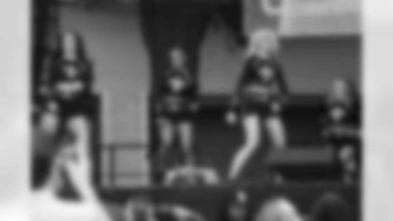 New Orleans Saints fans enjoyed the Week 16 entertainment in Champions Square ahead of the game against the New York Jets during the 2025 NFL season on Dec. 21, 2025.