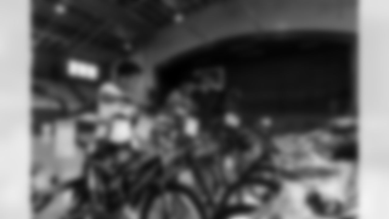 New Orleans Saints defensive tackle Davon Godchaux hosted a holiday bike giveaway on Saturday, Dec. 20, 2025 in Plaquemine, Louisiana, providing children with bicycles to celebrate Christmas and spread holiday cheer in the community.