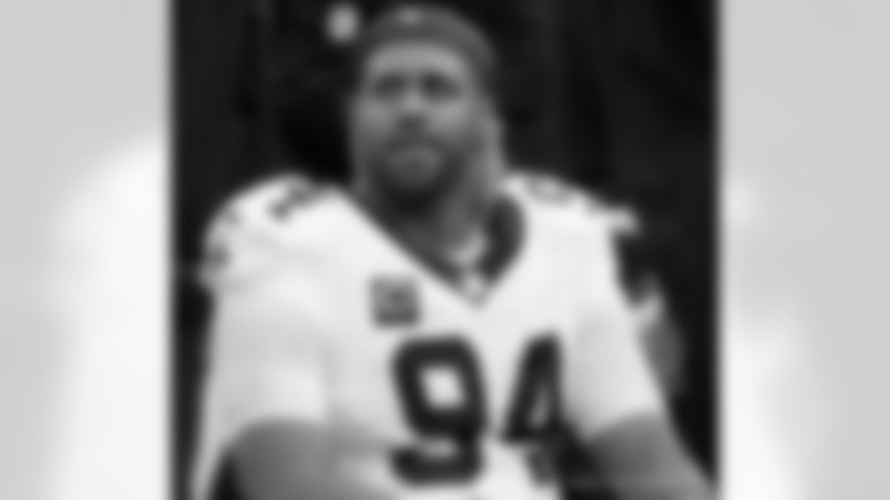 Check out the game action photos from the New Orleans Saints game against the Tampa Bay Buccaneers for Week 14 of the 2025 NFL season on Dec. 7, 2025 at Raymond James Stadium.