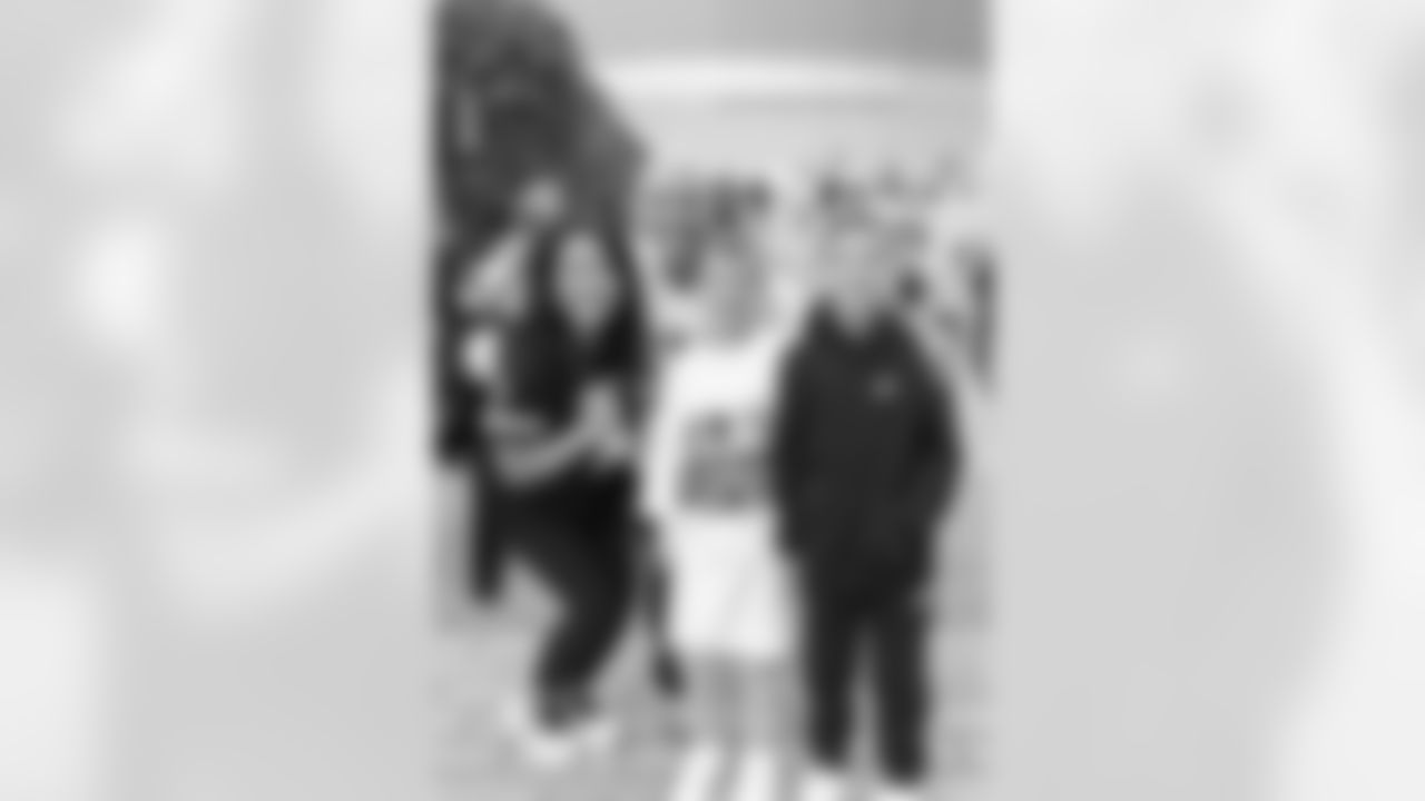 New Orleans Saints fans enjoyed the Week 16 entertainment in Champions Square ahead of the game against the New York Jets during the 2025 NFL season on Dec. 21, 2025.