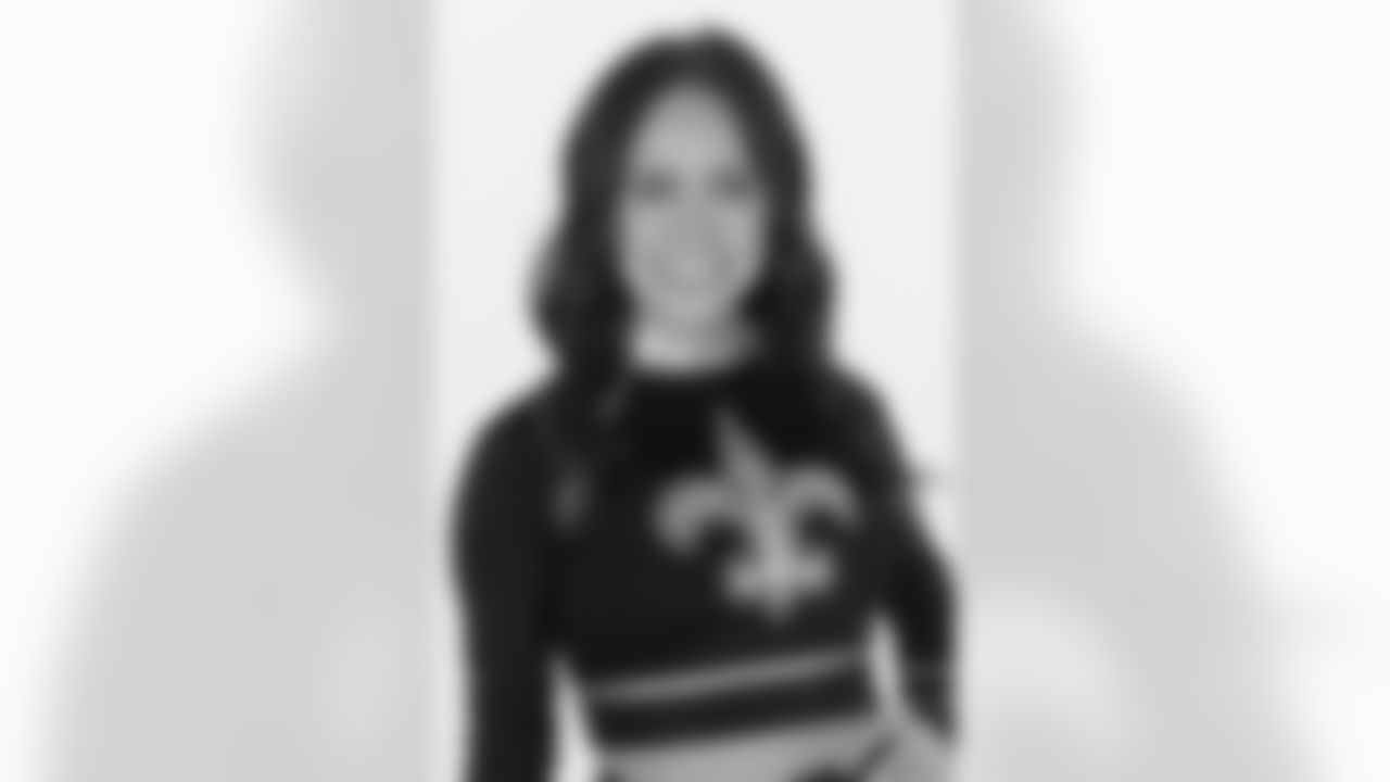 Meet the newest members of the Saints Cheer Krewe for the upcoming New Orleans Saints 2025 NFL season.
Caitlin