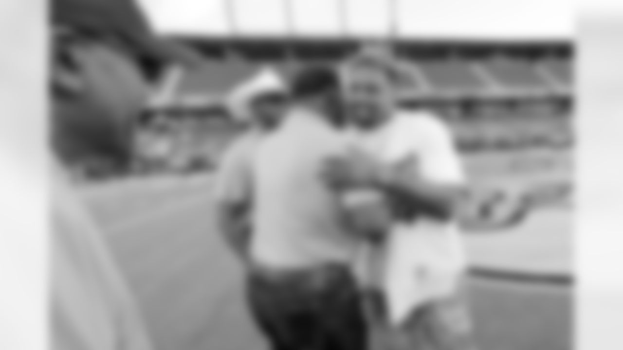 New Orleans Saints players attended the annual HBCU Legacy Bowl at Yulman Stadium on the campus of Tulane University on Saturday, February 21, 2026.