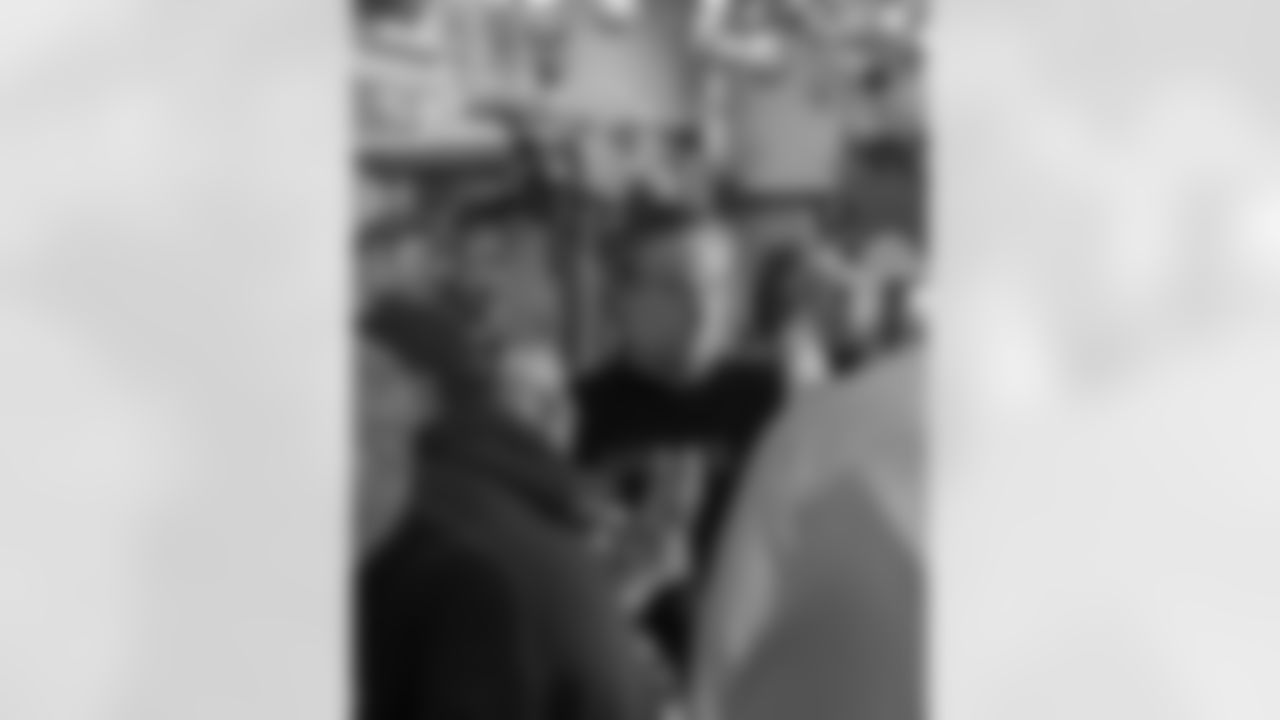 The New Orleans Saints hosted a watch party presented by Bud Light for their game against the Atlanta Falcons on Jan. 4, 2026 at Parlay's in New Orleans, Louisiana. Members of the Saints Cheer Krewe and Sir Saint were in attendance and interacting with fans during the event.