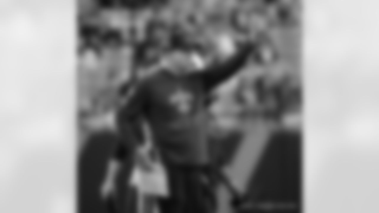 Check out the game action photos from the New Orleans Saints game against the Carolina Panthers for Week 10 of the 2025 NFL season on Nov. 9, 2025 at Bank of America Stadium.