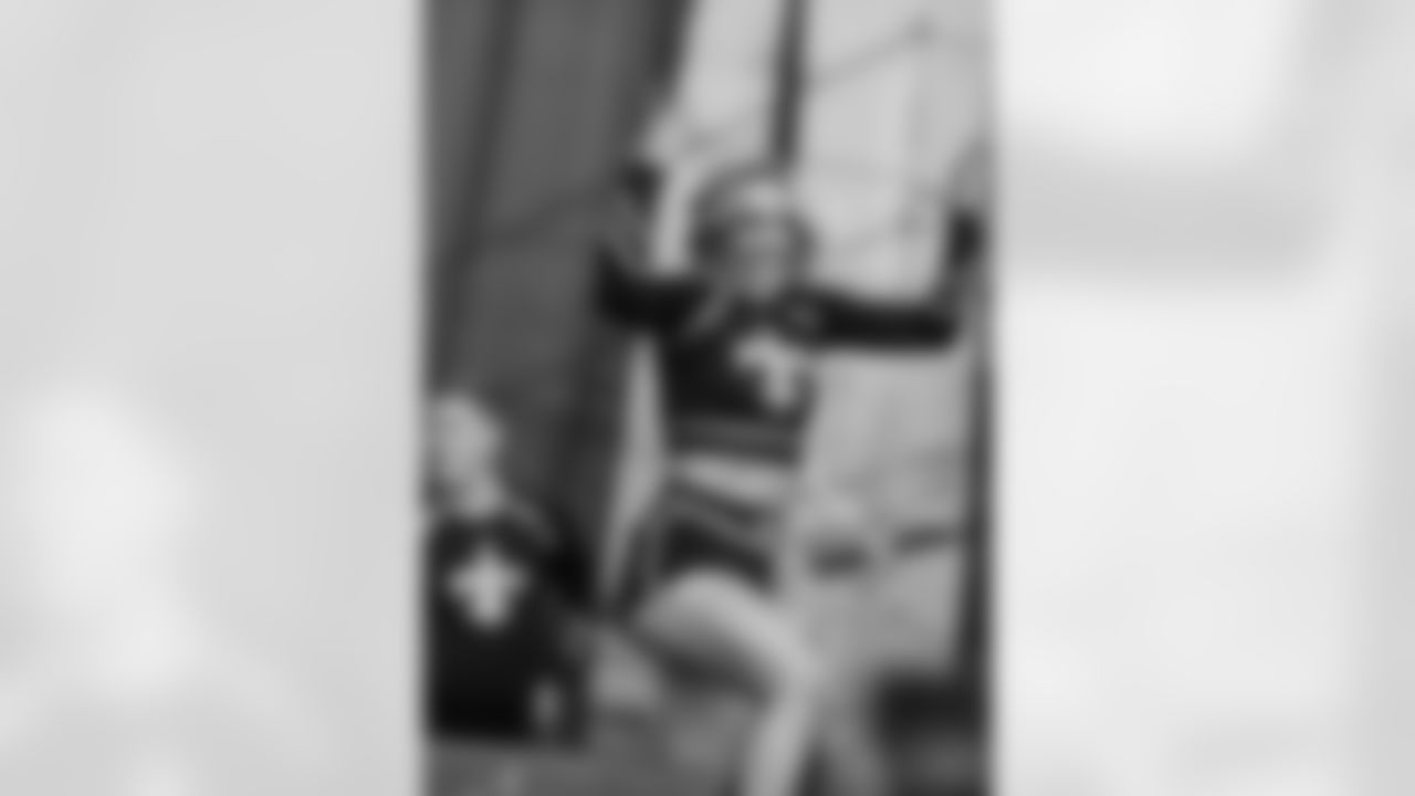 New Orleans Saints fans enjoyed the Week 16 entertainment in Champions Square ahead of the game against the New York Jets during the 2025 NFL season on Dec. 21, 2025.