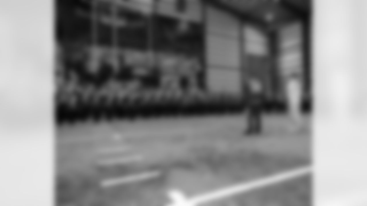 The New Orleans Saints hosted its 11th annual Sideline Pass holiday toy and gift drive in partnership with Saints owner and New Orleans Pelicans governor Gayle Benson and sideline reporter Jen Hale. Guests enjoyed appearances from defensive end Cam Jordan and tight end Juwan Johnson, plus the Saints Cheer Krewe, PelSquad, and more at the Ochsner Sports Performance Center on Tuesday, Nov. 25, 2025.