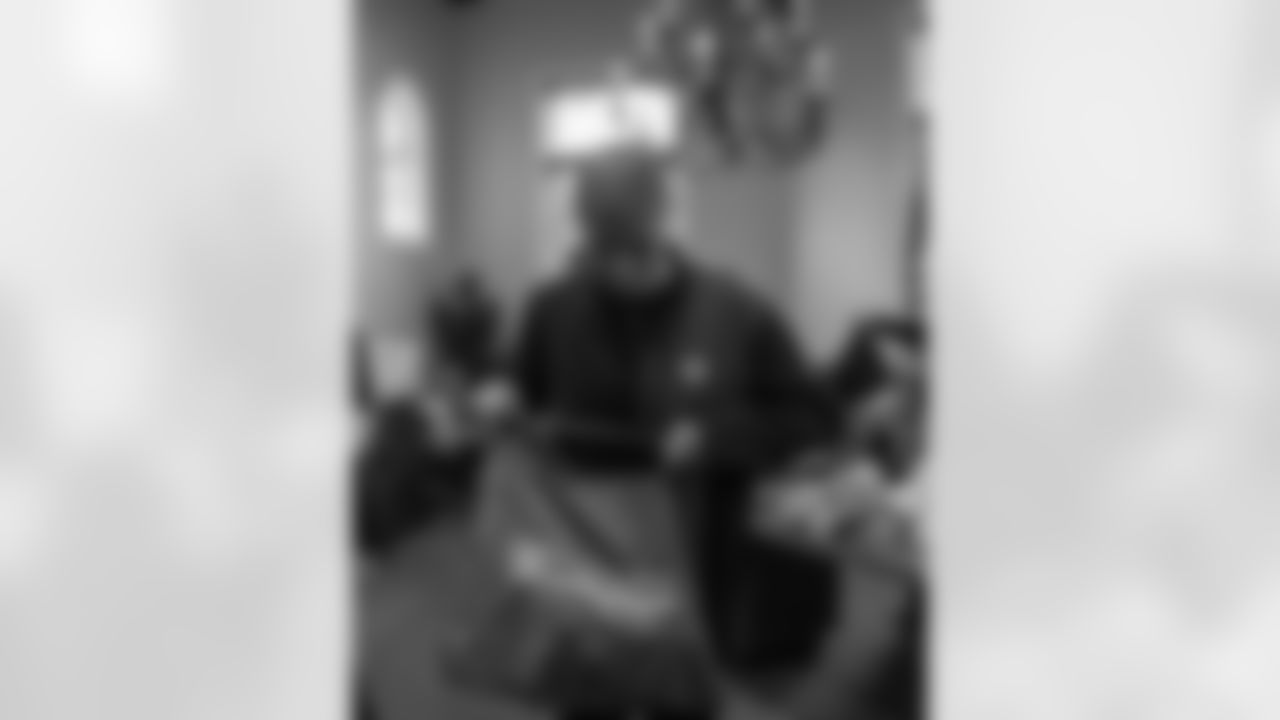 New Orleans Saints legend Daryl Terrell joined the team and Dudley DeBosier to build care kits for victims of domestic violence in Baton Rouge on Monday, January 26, 2026. The care packages were donated to the Capital Area Family Justice Center.