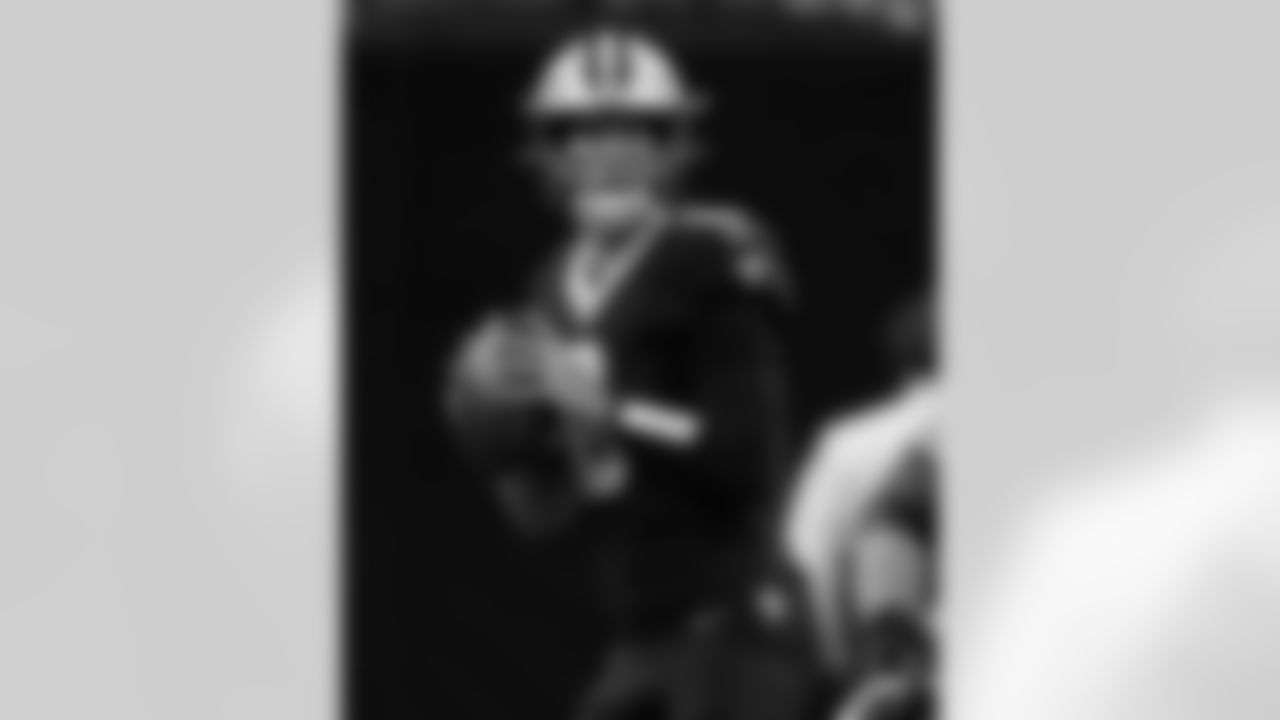 Check out the best photos of the New Orleans offense in their game against the Carolina Panthers for Week 15 of the 2025 NFL season on Dec. 14, 2025 at Caesars Superdome.