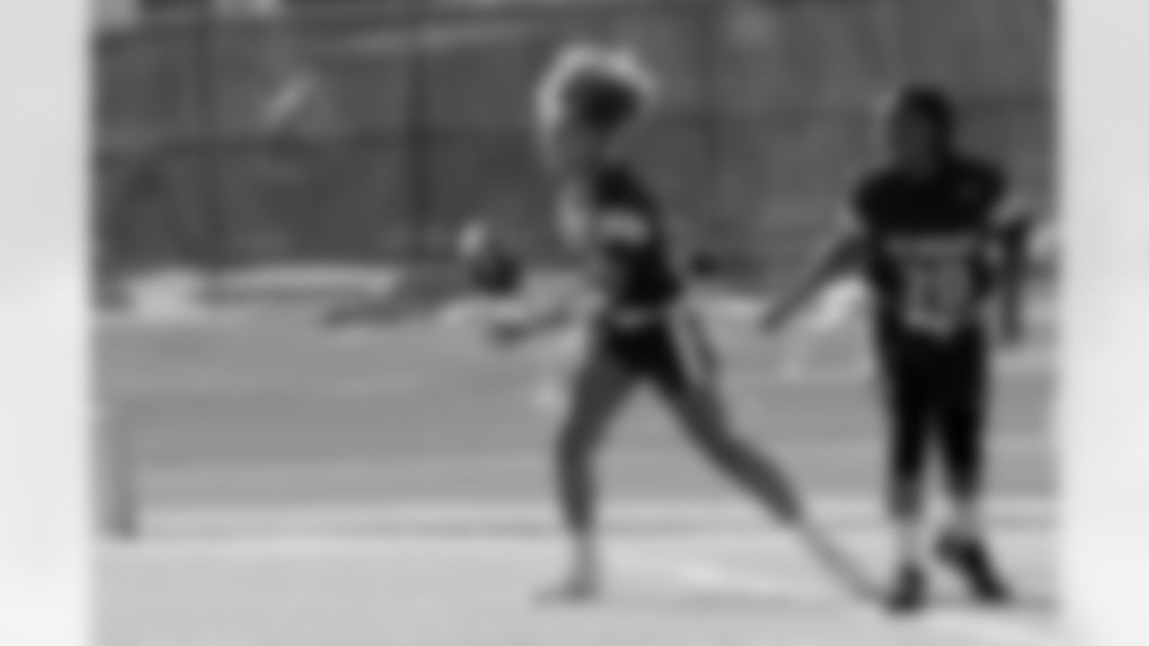 Check out the best Week 2 action shots as four teams competed on Thursday, April 11 as part of the 2024 Saints Girls High School Flag Football season.