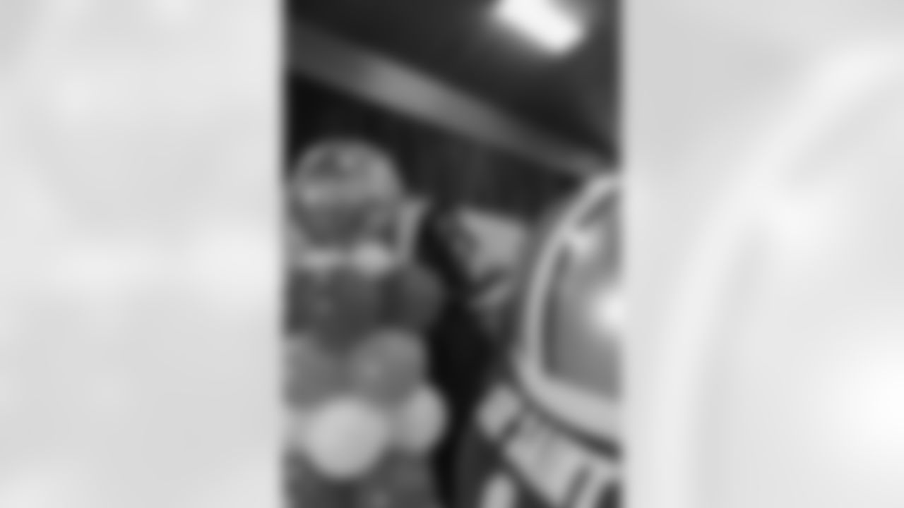 New Orleans Saints defensive end Cam Jordan joined students at Clancy Elementary School to unveil the school's new computer lab with new tech equipment and office supplies courtesy of Cox on Tuesday, Nov. 4, 2025.