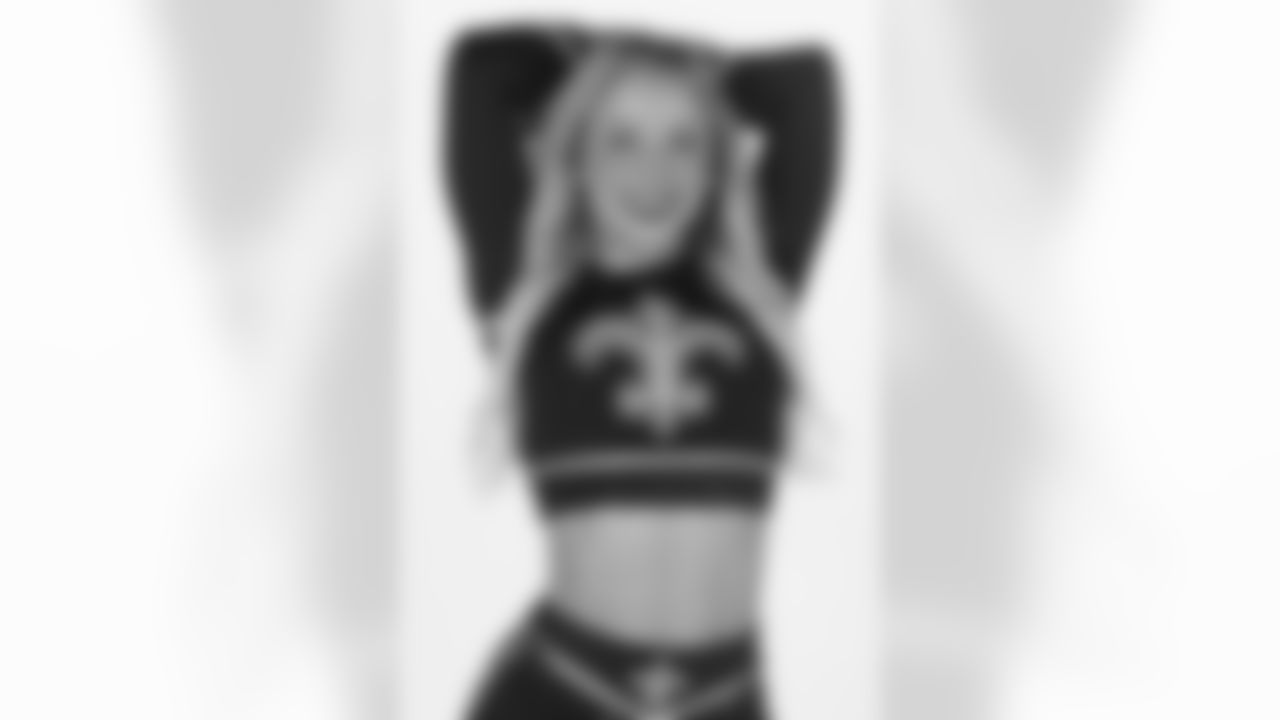 Meet the newest members of the Saints Cheer Krewe for the upcoming New Orleans Saints 2025 NFL season.
Lily
