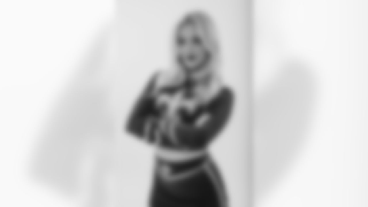 Check out the best photos of Saints Cheer Krewe member Madison O. throughout the 2024 New Orleans Saints season.