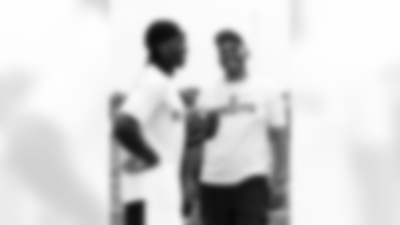 New Orleans Saints wide receivers coach Keith Williams along with Saints wide receivers Rashid Shaheed and Donovan Peoples-Jones joined youth athletes at the 2025 Nebraska Elite wide out camp on July 12, 2025 for a day of drills and skill building.