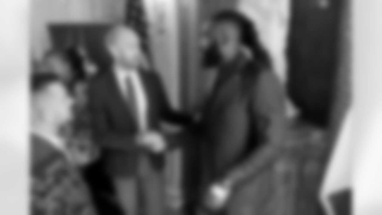 New Orleans Saints linebacker Demario Davis joined the Paris Musketeers at the U.S. Embassy in Paris for an event aimed at building connections with local and FFFA officials on Friday, July 11, 2025.