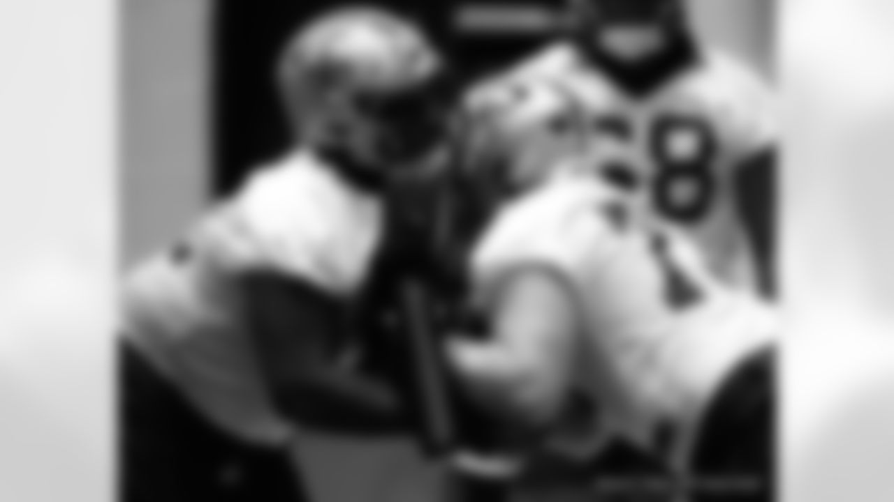 New Orleans Saints players attended 2025 Rookie Minicamp workouts at the Ochsner Sports Performance Center on May 10, 2025.