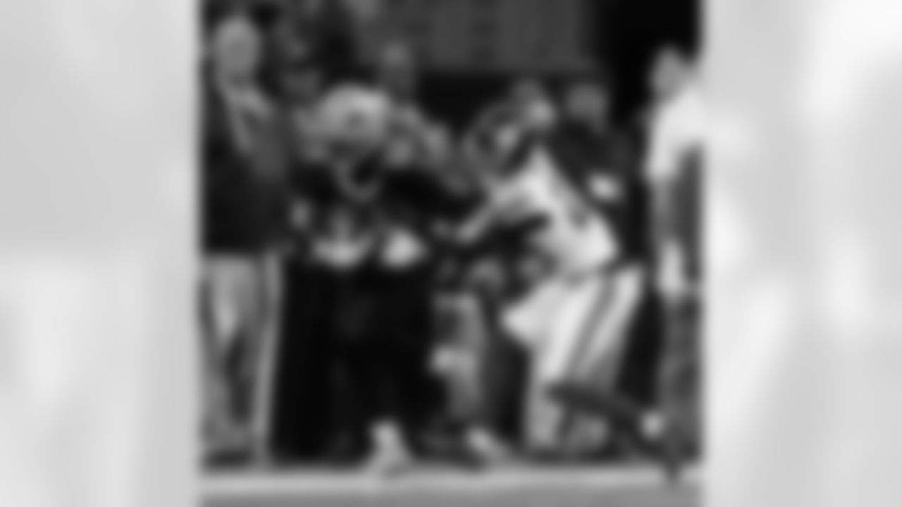 Check out the game action photos from the New Orleans Saints game against the New York Giants for Week 5 of the 2025 NFL season on Oct. 5, 2025 at Caesars Superdome.