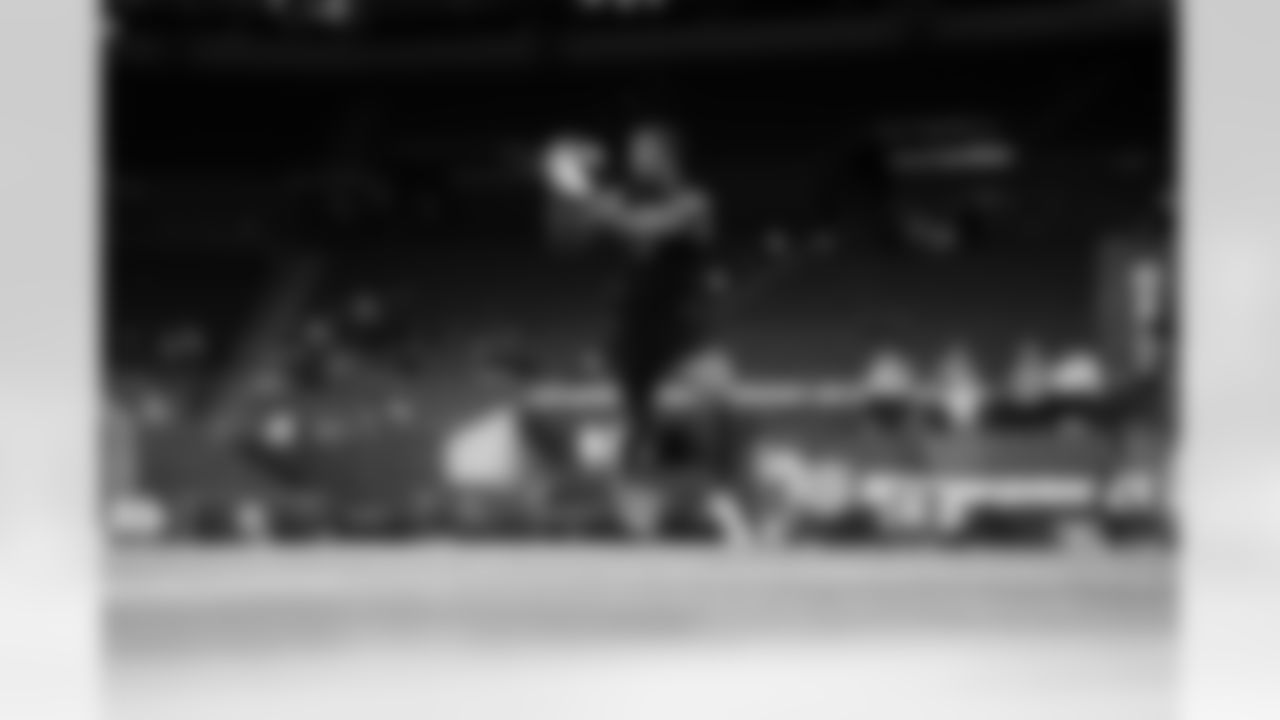 Ohio State linebacker Sonny Styles (25) participates in a drill during the 2026 NFL Scouting Combine on Thursday, February 26, 2026 in Indianapolis, Indiana.