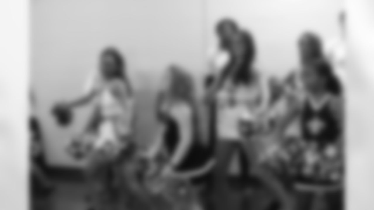 New Orleans Saints fans enjoyed the Week 12 entertainment in Champions Square ahead of the game against the Atlanta Falcons during the 2025 NFL season on Nov. 23, 2025.