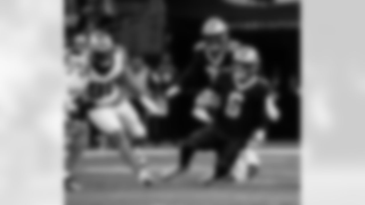 Check out the game action photos from the New Orleans Saints game against the Carolina Panthers for Week 15 of the 2025 NFL season on Dec. 14, 2025 at the Caesars Superdome.