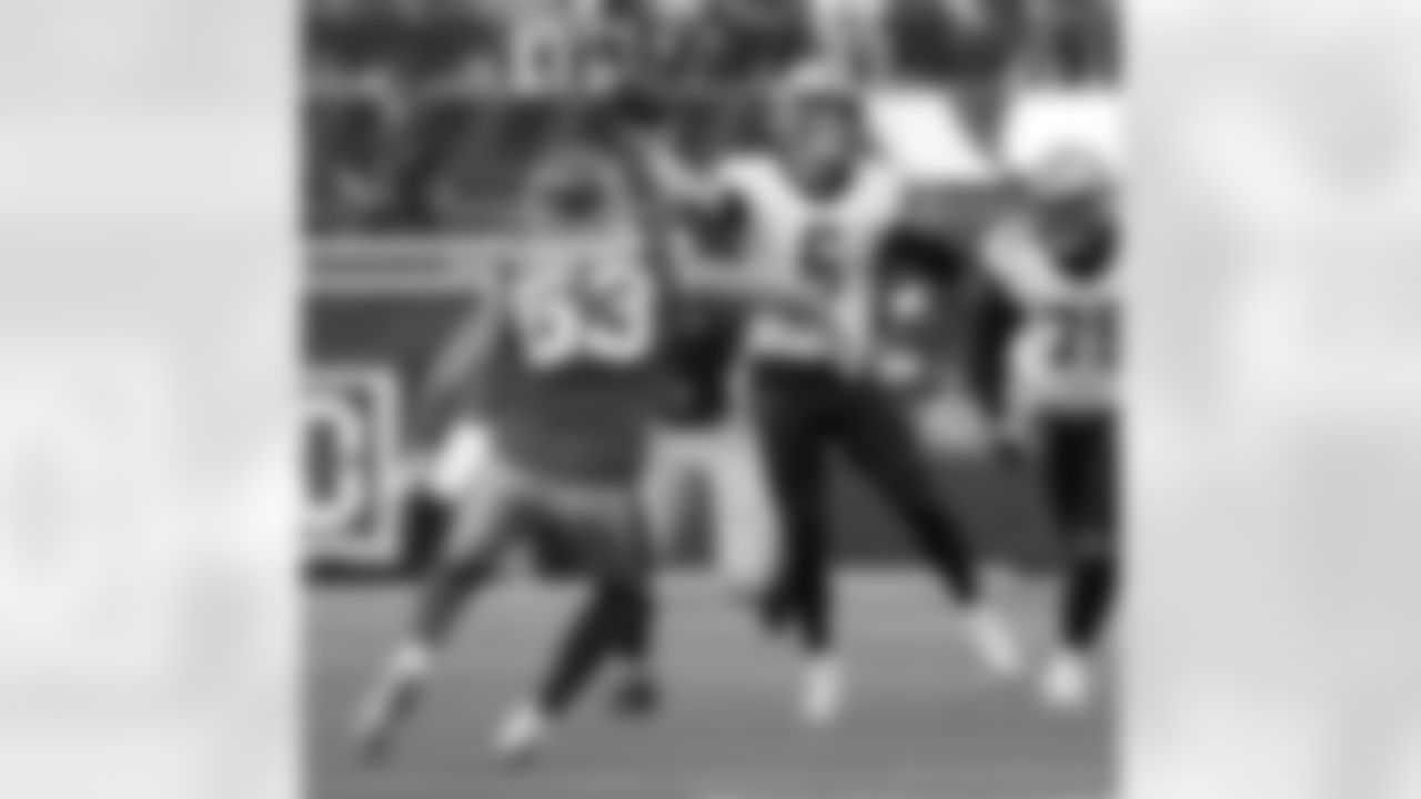 Check out the game action photos from the New Orleans Saints game against the Los Angeles Rams for Week 9 of the 2025 NFL season on Nov. 2, 2025 at SoFi Stadium.