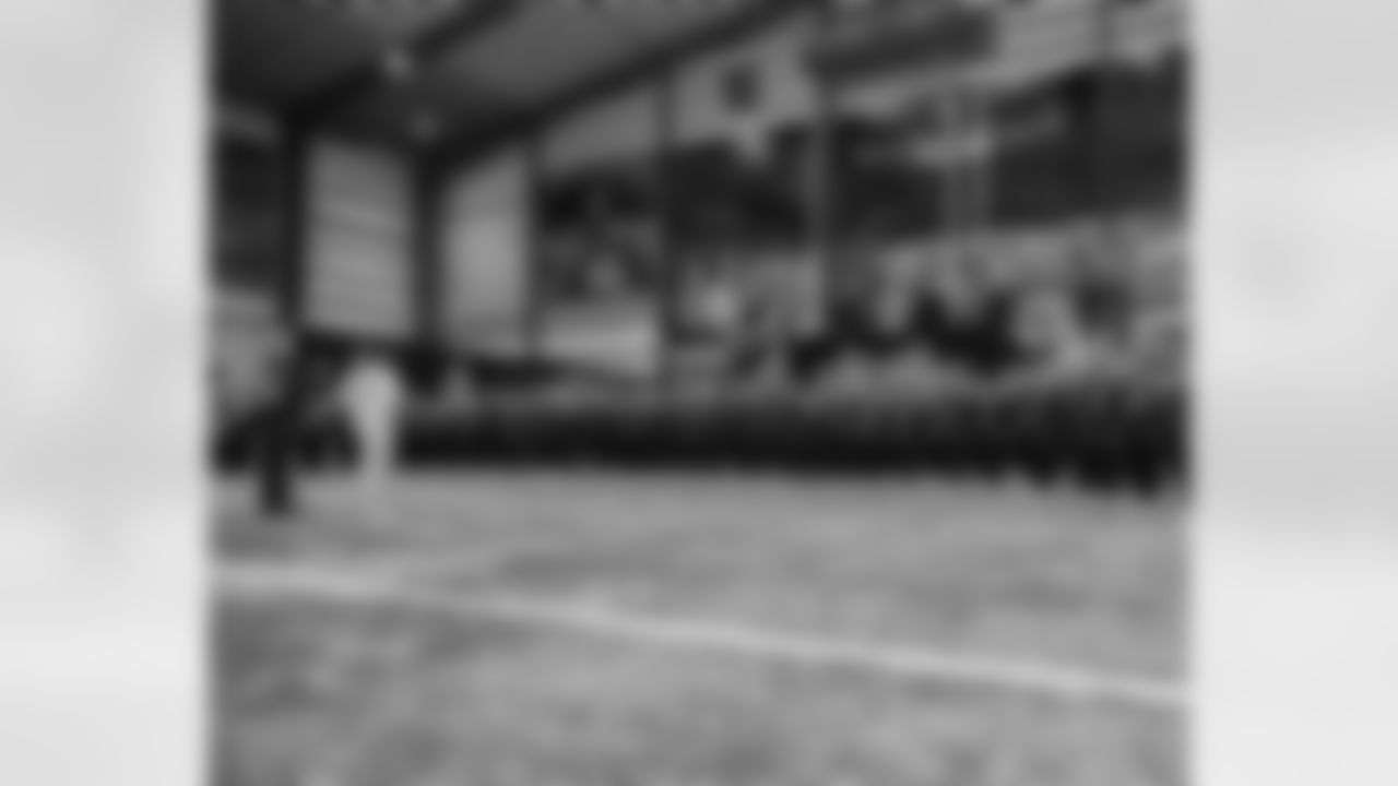 The New Orleans Saints hosted its 11th annual Sideline Pass holiday toy and gift drive in partnership with Saints owner and New Orleans Pelicans governor Gayle Benson and sideline reporter Jen Hale. Guests enjoyed appearances from defensive end Cam Jordan and tight end Juwan Johnson, plus the Saints Cheer Krewe, PelSquad, and more at the Ochsner Sports Performance Center on Tuesday, Nov. 25, 2025.