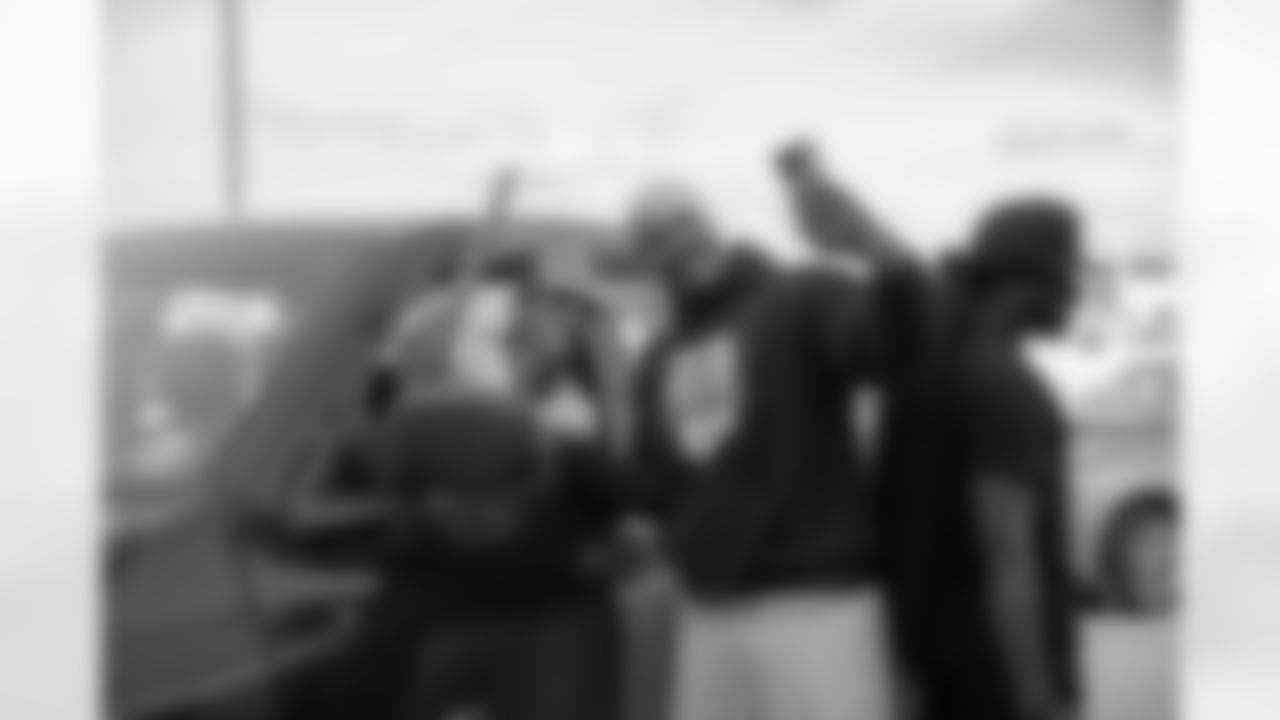 New Orleans Saints defensive end Cam Jordan welcomed local residents to the Cam Jordan Foundation's Turkey giveaway where he distributed holiday meals on Nov. 25, 2025.