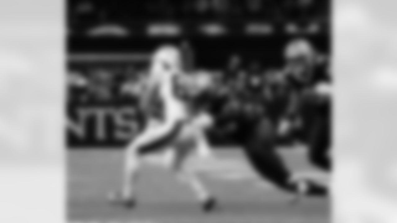 Check out the game action photos from the New Orleans Saints game against the New England Patriots for Week 6 of the 2025 NFL season on October 12, 2025 at Caesars Superdome.