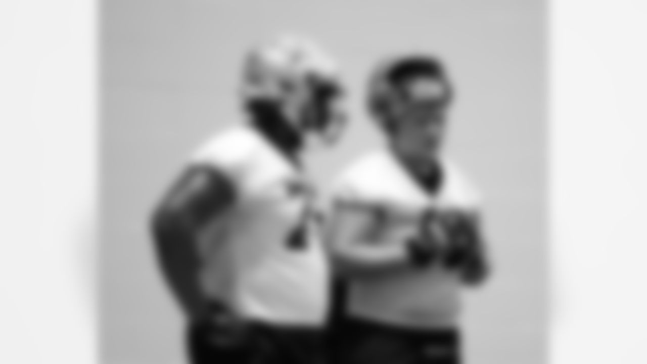 New Orleans Saints players kicked off 2025 Rookie Minicamp workouts at the Ochsner Sports Performance Center on May 9, 2025.